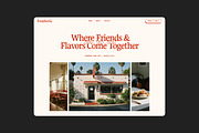 Foophoria Restaurant Framer Template, a Landing Page Template by Framley (Thumbnail 1 of 4)