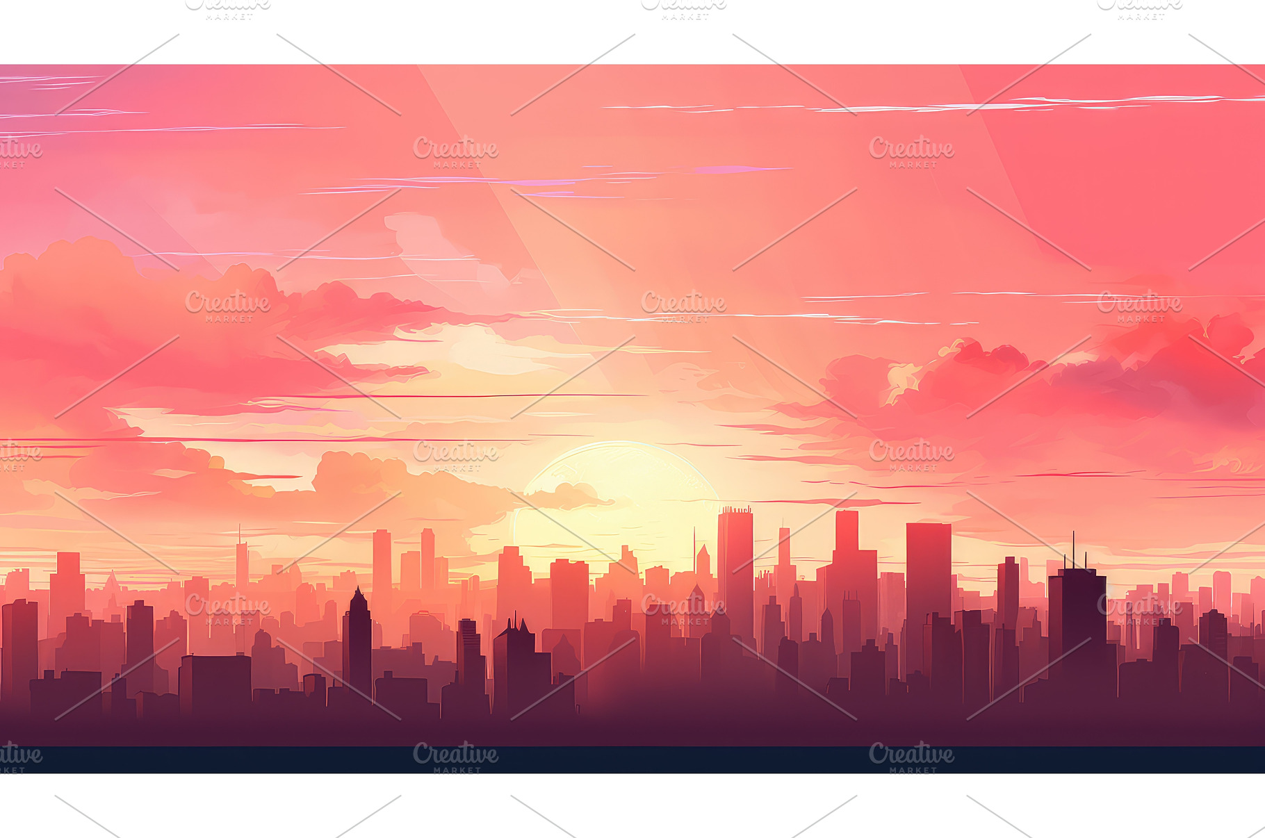 buildings sky urban background ai, an Architecture Photo by pikepicture