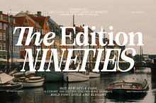 The Edition Nineties | 11 Font Style