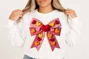 Bow Valentine PNG, an Illustration by Craft Nest (Thumbnail 3 of 5)