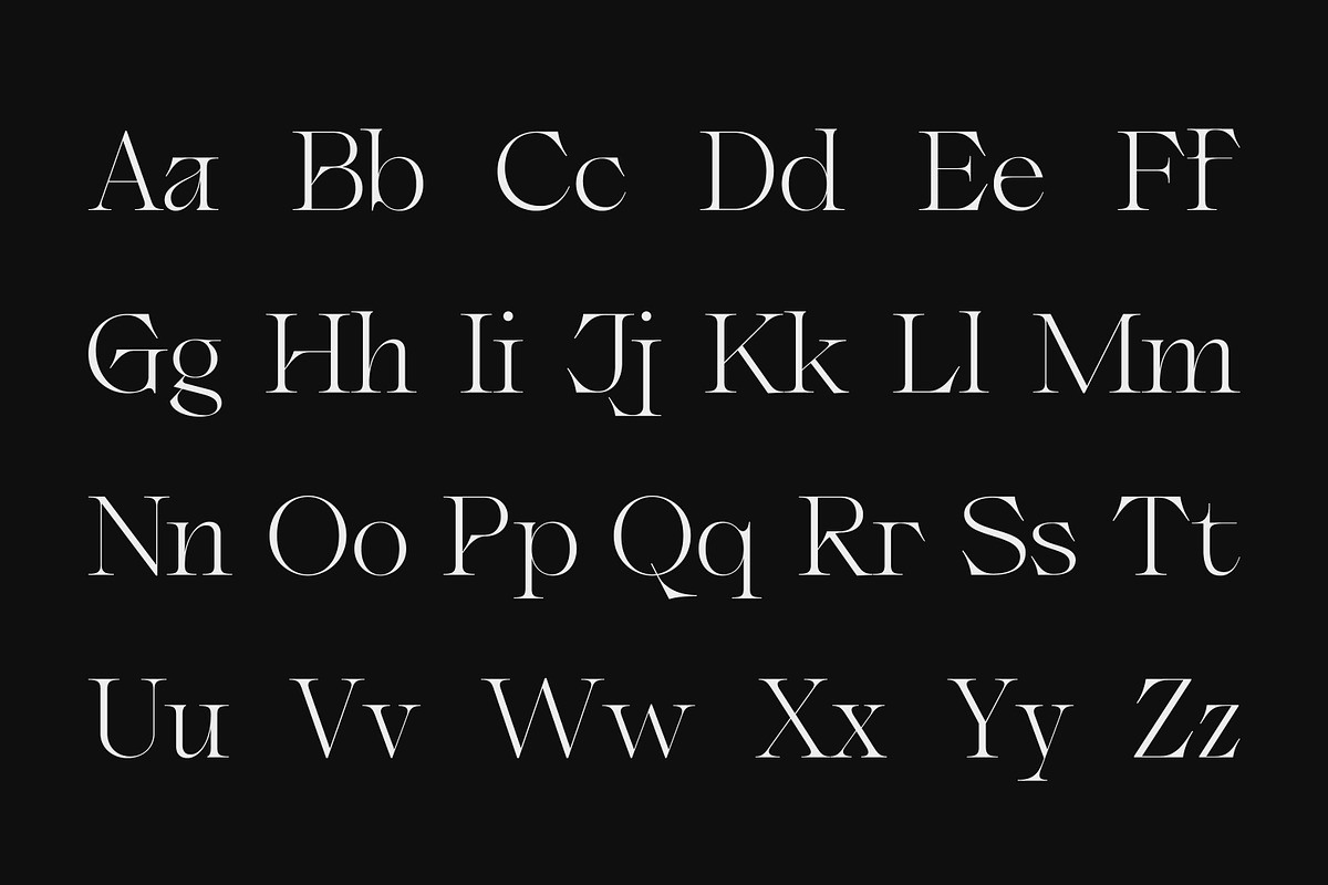 Coera - Elegant Serif Typeface, a Serif Font by Typocracy Studio (Photo 2 of 10)