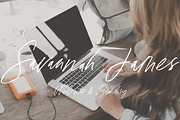 Scotty: a Social Media Quote Script, a Script Font by Margot + Co (Thumbnail 3 of 12)