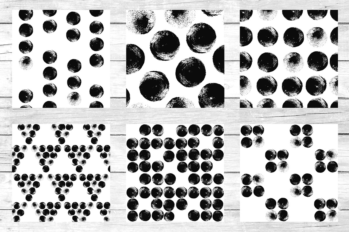 60 Dots&Lines Patterns -Bundle-, a Pattern Graphic by CARROTDESIGN (Photo 7 of 11)
