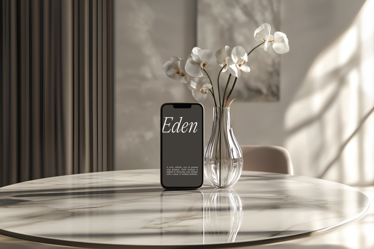 Eden - Ethereal Device Mockups, a Device Mockup by Oasis Mockups (Photo 2 of 7)