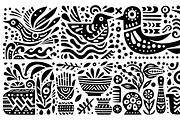 Vintage Fruits Folk Art, a Decorative Illustration by devastd (Thumbnail 15 of 27)