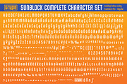 Sunblock Collection, a Sans Serif Font by GRYPE (Thumbnail 7 of 7)