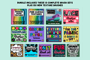 Huge Procreate Texture Brush Bundle, a Brush Add-On by AlwaysBeColoring (Thumbnail 2 of 12)