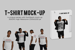 T-shirt Mock-up (African Model)