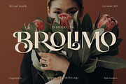 Brolimo Typeface, a Sans Serif Font by alit design (Thumbnail 1 of 18)