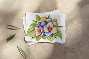 Hydrangea clipart, flower patterns, an Illustration by Artmanata (Thumbnail 14 of 18)