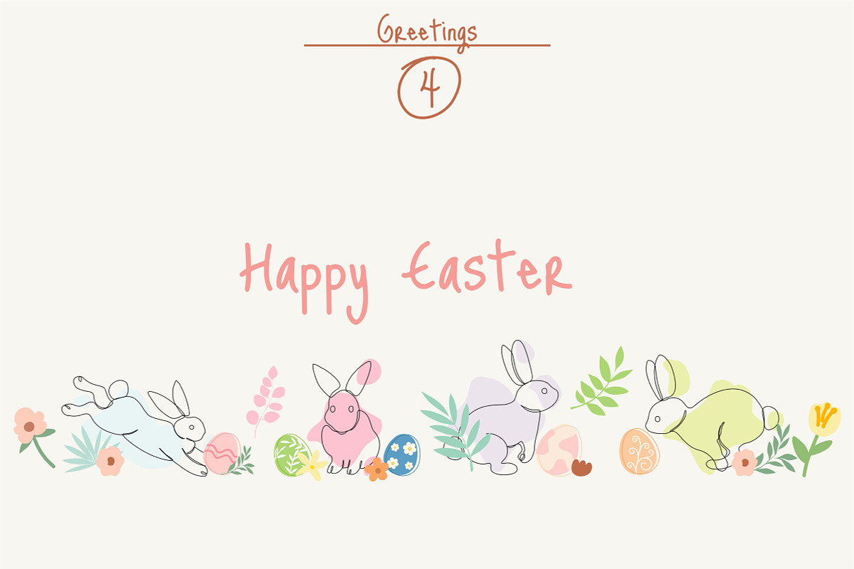 Cute Easter Graphic Illustration, an Illustration by Adora ARTS (Photo 11 of 17)