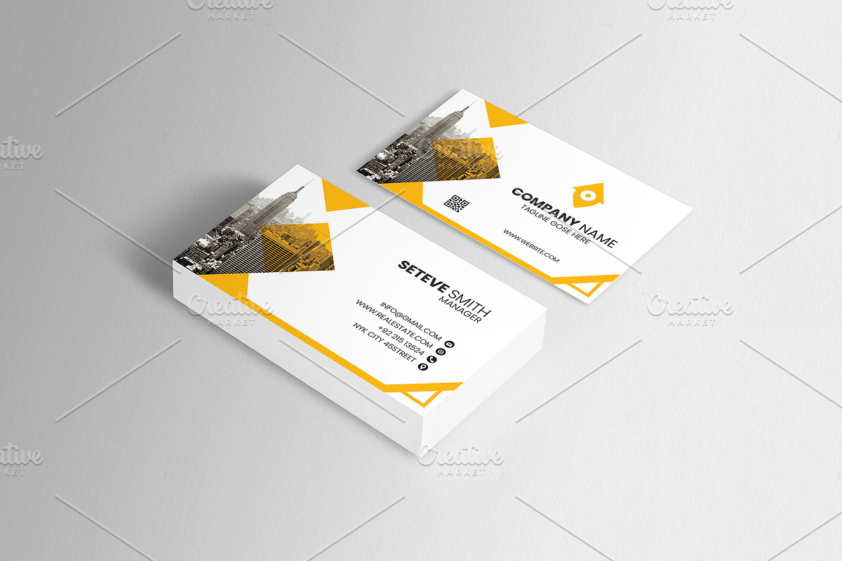Professional Minimal Business Card, a Business Card Template by ExpertDesigner411 (Photo 2 of 3)