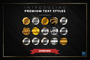 Gold & Silver #5 - 15 Text Styles, a Layer Style Add-On by Jonas Stensgaard (Thumbnail 18 of 18)