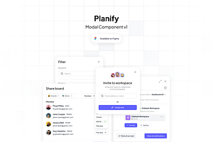 Planify - Modal component V1