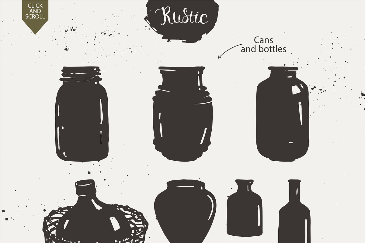 RUSTIC wedding collection, a Texture Illustration by OlgaAlekseenko (Photo 3 of 6)