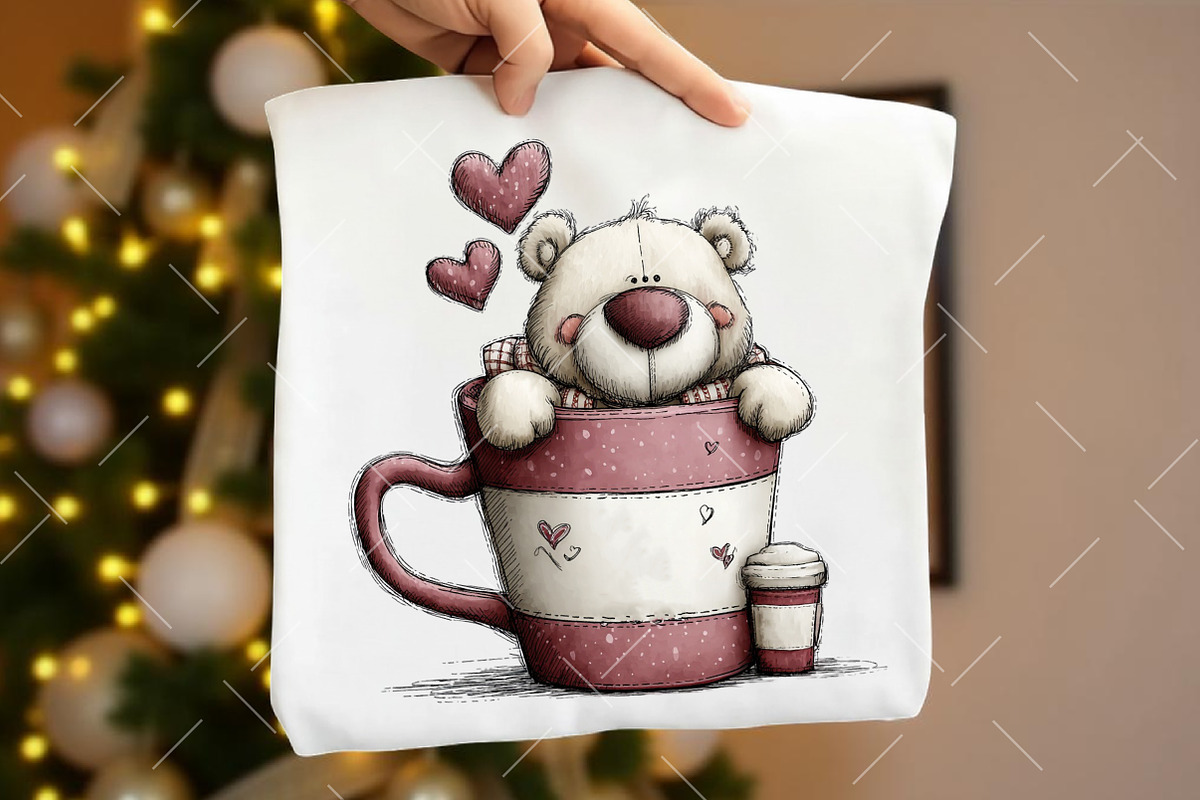 Whimsical Valentine Clipart, an Illustration by OK Design (Photo 5 of 6)