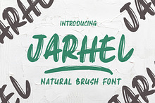 Jarhel Display Brush Font