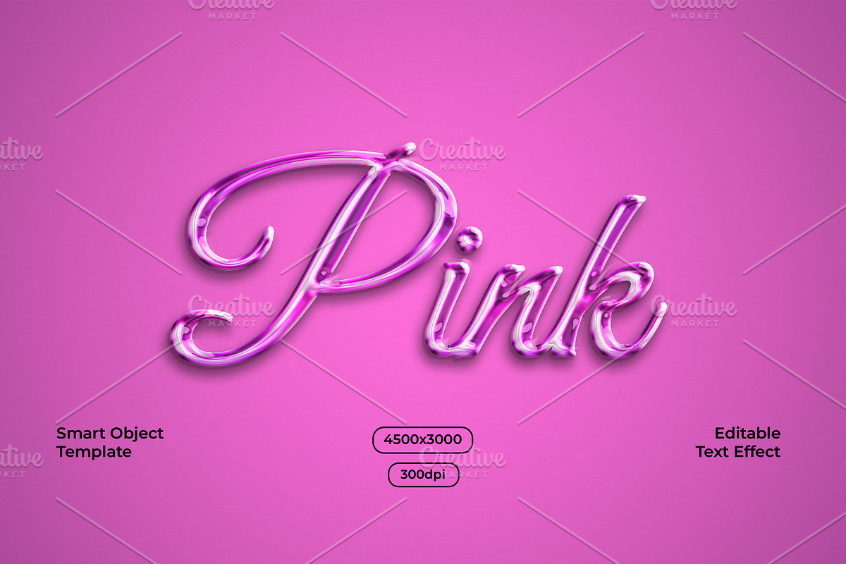 Liquid Text Effect, a Layer Style Add-On by alexdndz (Photo 1 of 2)