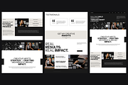 Figma Portfolio Landing Page, a Landing Page Template by Musara (Thumbnail 6 of 6)