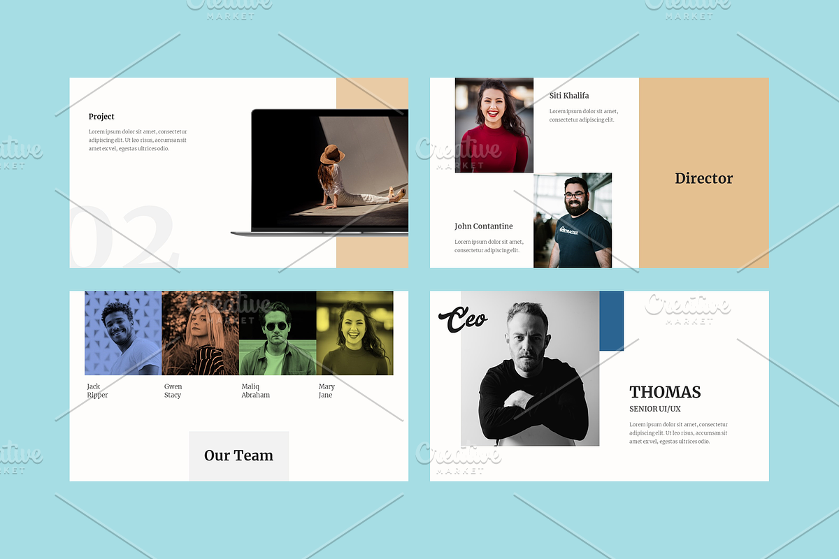 ZMPLE - Powerpoint Template, a Presentation Template by Pixelz Studio (Photo 3 of 10)