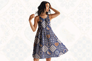 Folk Bird Seamless Pattern Bundle, a Pattern Graphic by StudioGlouna (Thumbnail 3 of 9)