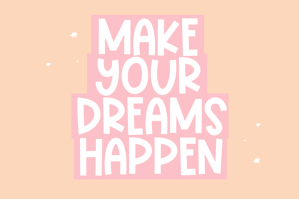 Imaginary | Fun Handwritten Font, a Font by KA Designs (Photo 4 of 7)