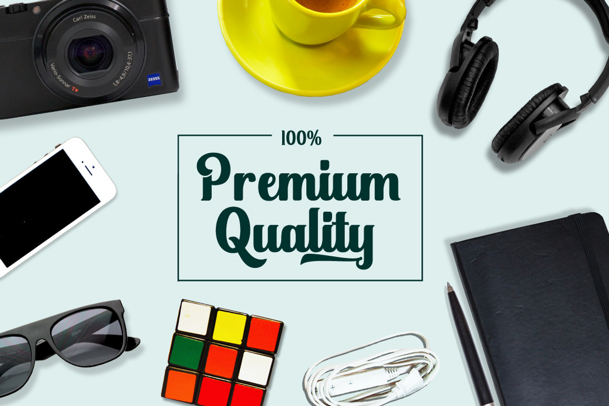 Duffish, a Script Font by Graptail (Photo 7 of 10)