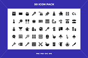Kitchen icons, an Outline Icon by Wencory (Thumbnail 1 of 2)