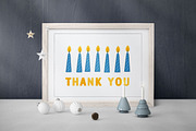 Hanukkah Jewish holiday design, an Object Graphic by DariSmartArt (Thumbnail 8 of 8)