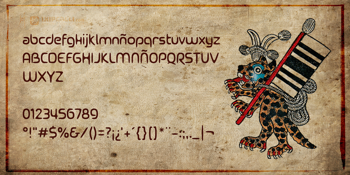 Ocelca, a Handwritten Font by Ixipcalli (Photo 2 of 5)