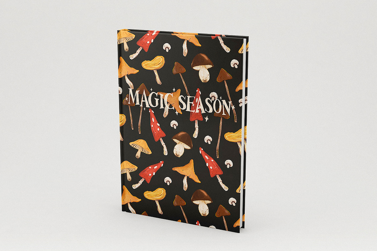 Magic Season Elements and Patterns, a Seasonal Illustration by Kokoshka (Photo 14 of 15)