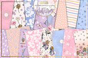 Wildflower seamless patterns, a Pattern Graphic by Gaynor Carradice Designs (Thumbnail 1 of 6)