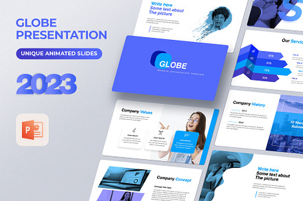 PowerPoint Presentation Template, a Presentation Template by graphypix