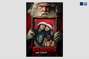 Christmas Bad Santa Flyer Template, a Flyer Template by BrandPacks (Thumbnail 3 of 3)