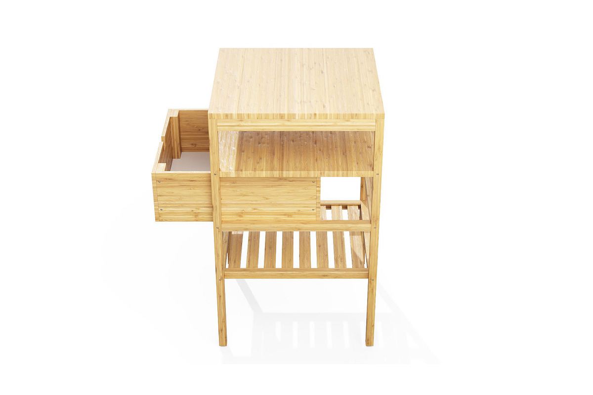 Bedside Table - IKEA NORDKISA, a Furniture 3D Model by 3DCargo (Photo 5 of 26)
