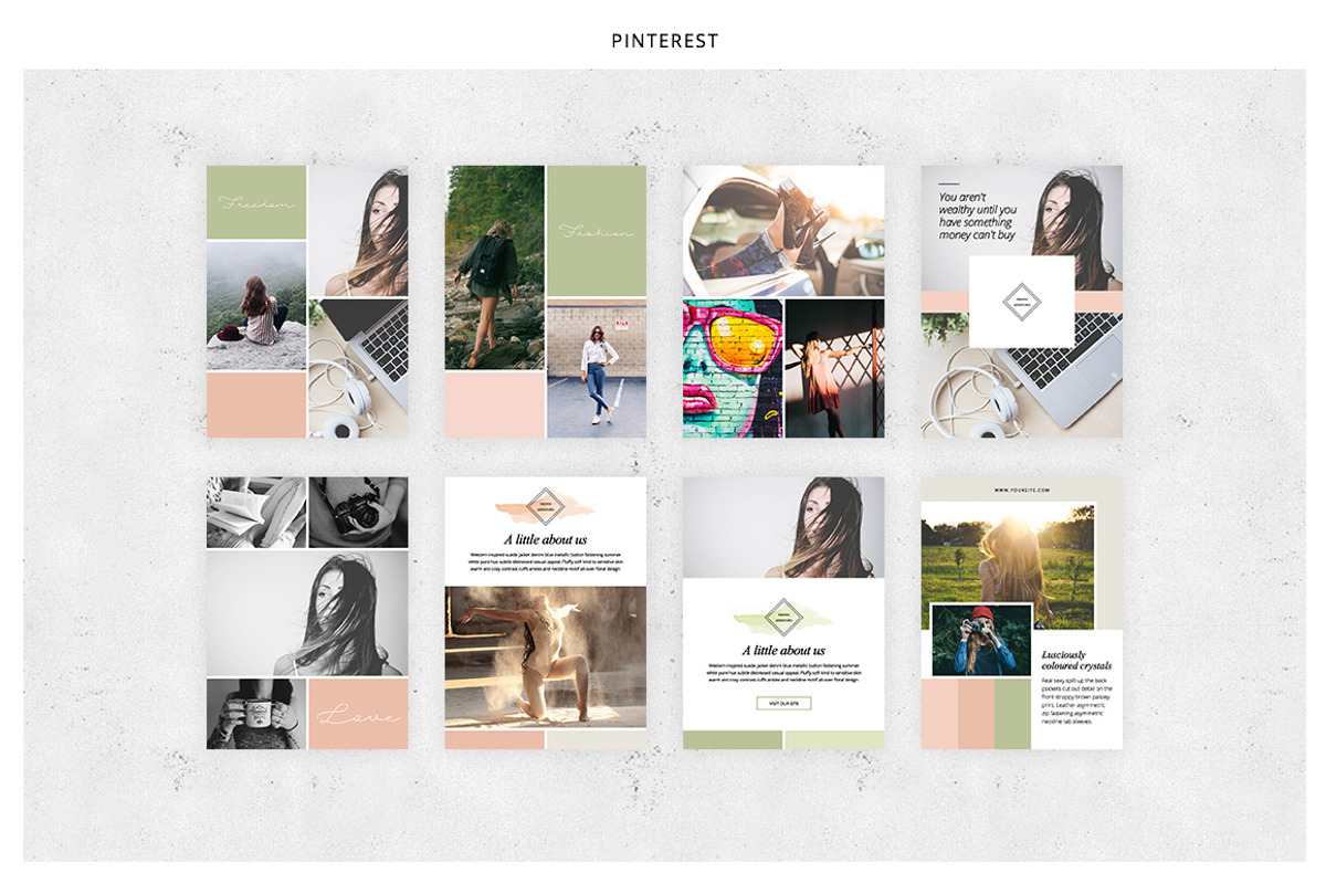 Gorgeous Social Media Template Pack, a Social Media Template by DESIGN HQ (Photo 3 of 7)