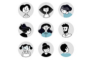 People avatar icons, an Icon by PureSolution (Thumbnail 8 of 13)
