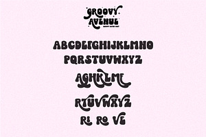 Groovy Avenue A Groovy Retro Font