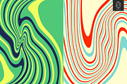 Psychedelic hypnotic backgrounds, a Pattern Graphic by Yury Velikanov (Thumbnail 4 of 4)