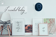 Lucianda Script, a Script Font by Nowlystudios (Thumbnail 5 of 8)