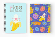 BLACK FRIDAY! Fruits cartoon set, a Food Illustration by SunnyWS (Thumbnail 8 of 8)