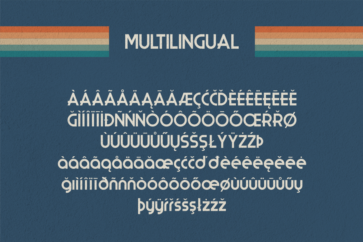 OLDBLUE, a Sans Serif Font by Bagerich Type Foundry (Photo 4 of 9)