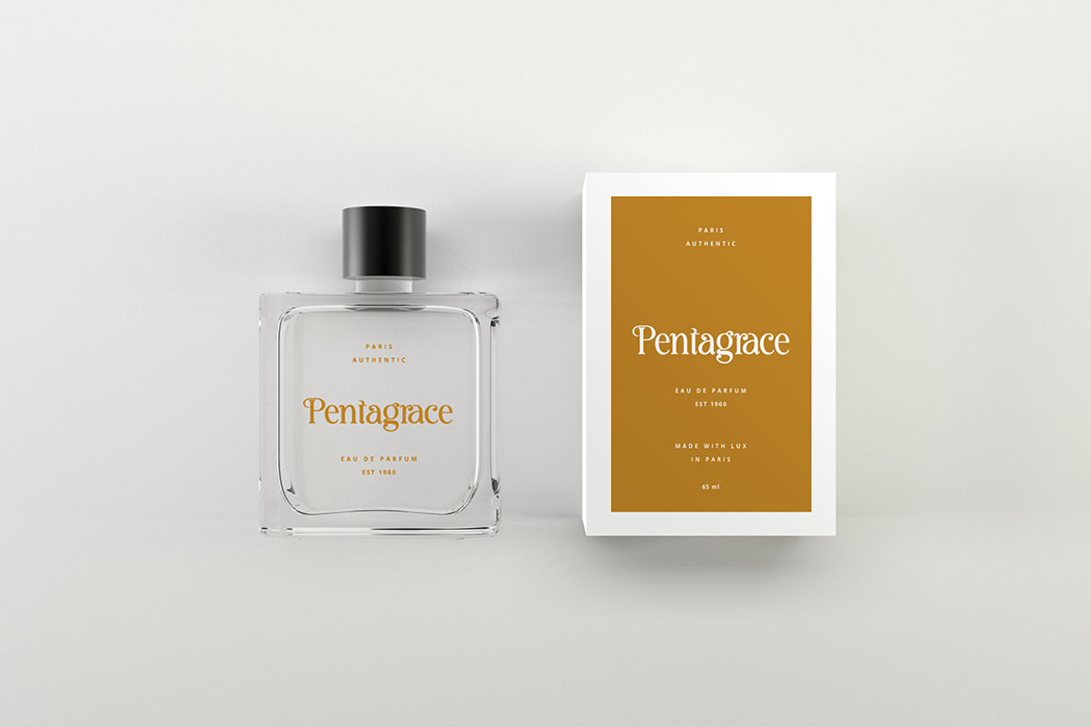 Bestogram - Logo Font, a Serif Font by RockboyStd (Photo 2 of 12)