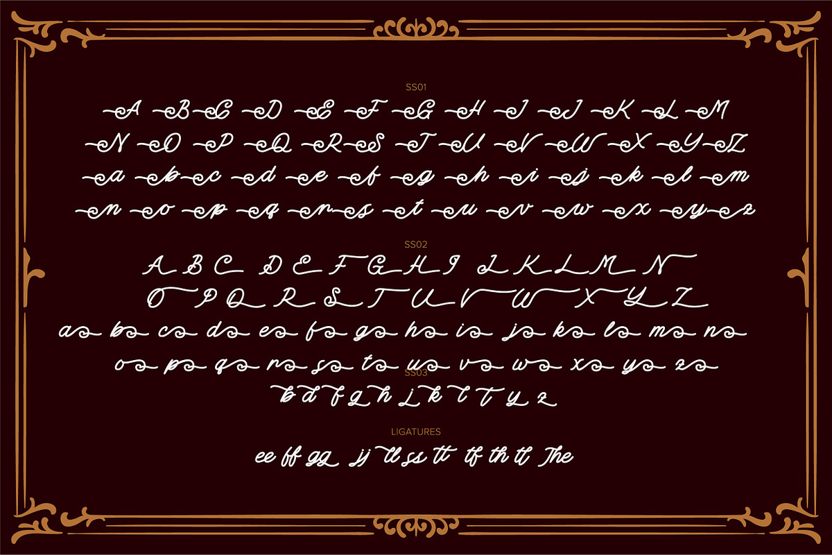 Carlingthon, a Script Font by Vintage Division (Photo 12 of 16)