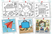 Bold Easy Back to School, a Decorative Illustration by Design Station (Thumbnail 2 of 4)