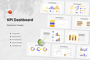 KPI Dashboard PowerPoint, a Presentation Template by Antstheme (Thumbnail 1 of 3)