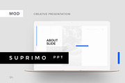 SUPRIMO PowerPoint Template + Bonus, a Presentation Template by Presentations Studio (Thumbnail 1 of 19)