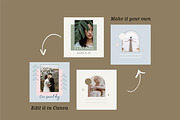 Instagram Post Templates for Canva., a Social Media Template by Sentimental postman (Thumbnail 6 of 9)
