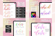 Procreate Watercolor Brush Bundle, a Brush Add-On by My Fancy Design Shop (Thumbnail 5 of 8)