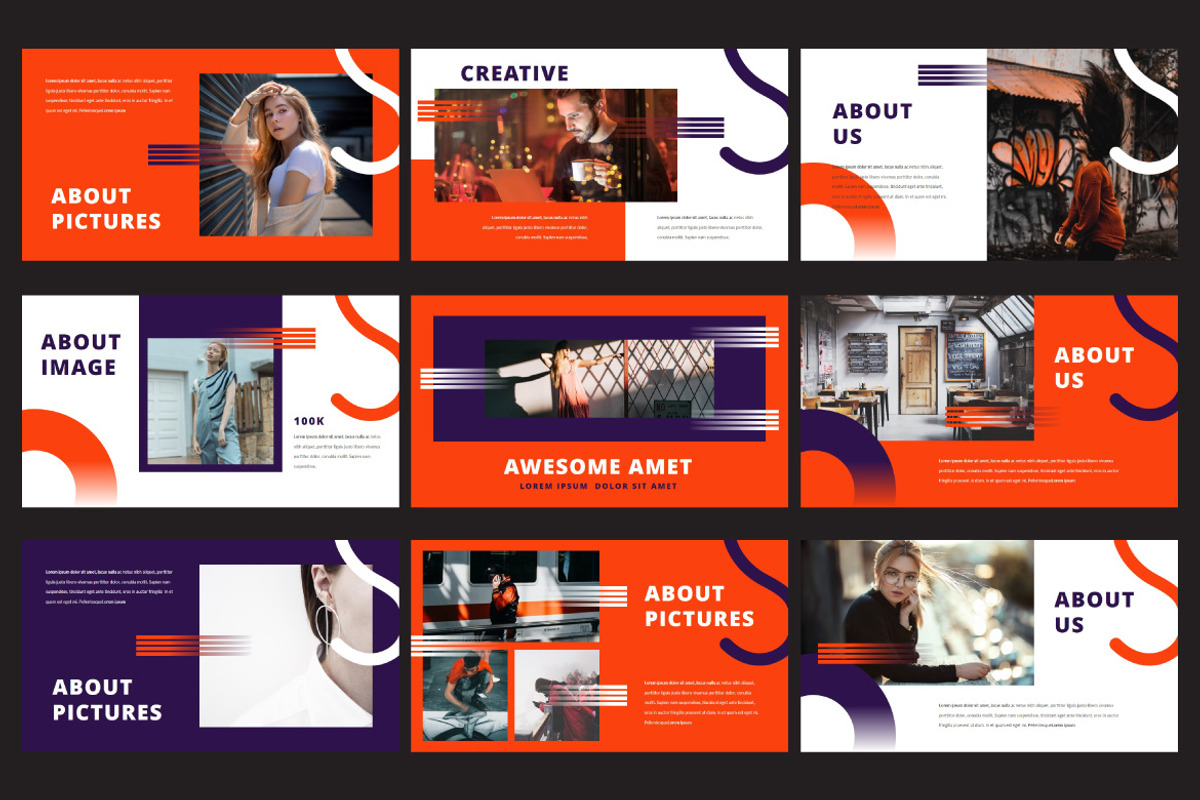 Leshrac Brand Urban Google Slides, a Presentation Template by Putra Khan (Photo 7 of 9)